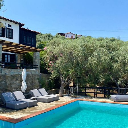 Villa Valia: Traditional Luxurious Residence Pyrgadikia Buitenkant foto