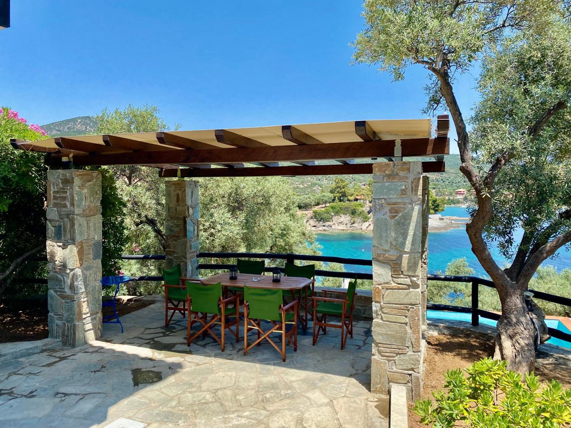 Villa Valia: Traditional Luxurious Residence Pyrgadikia Buitenkant foto