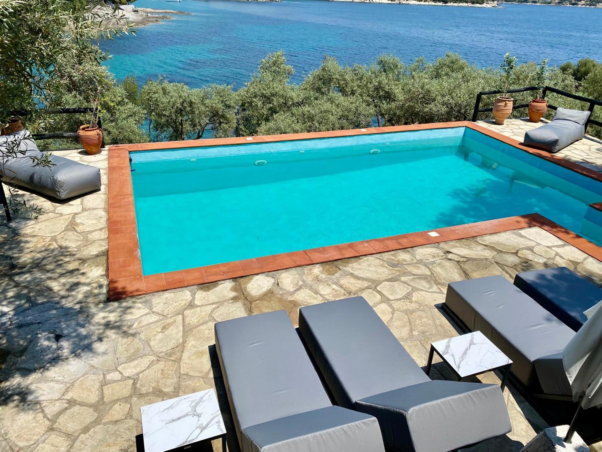 Villa Valia: Traditional Luxurious Residence Pyrgadikia Buitenkant foto
